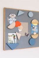 Bild von Nofred Holzmagnet-Set mit 5 Stück – Blau