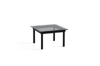 Bild von HAY Kofi Tisch 60x60 cm – Schwarze massive Eiche / Grau getöntes Glas OUTLET