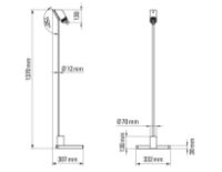 Bild von DCW Editions Vision 20/20 Stehleuchte H: 137 cm - Schwarz