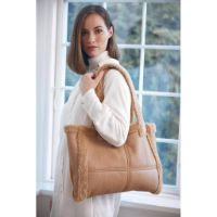 Bild von Natures Collection Rosaline Shopper Doubleface Schaffell 43x25 cm - Beige