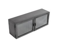 Bild von Muubs Wandschrank Dallas 80x29x22,5 cm - Schwarz