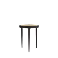 Bild von 101 Copenhagen Hako Tisch hoch Ø: 40 cm – Burned Black OUTLET