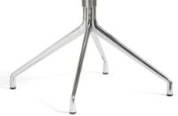 Bild von HAY AAC 20 About A Chair m. Festes Sitzkissen SH: 46 cm – Poliertes Aluminium/Schwarz/Sierra SI1001