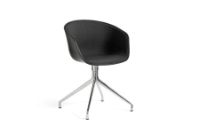 Bild von HAY AAC 20 About A Chair Vorderpolsterung SH: 46 cm – Poliertes Aluminium/Schwarz/Remix 183