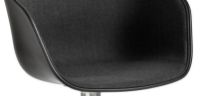 Bild von HAY AAC 20 About A Chair Vorderpolsterung SH: 46 cm – Poliertes Aluminium/Schwarz/Remix 183