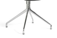 Bild von HAY AAC 20 About A Chair Vorderpolsterung SH: 46 cm – Poliertes Aluminium/Schwarz/Remix 183