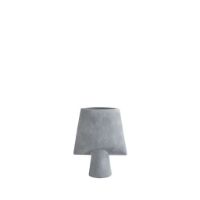 Bild von 101 Copenhagen Sphere Vase Square Mini H: 25 cm - Hellgrau OUTLET
