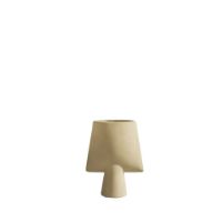 Bild von 101 Copenhagen Sphere Vase Square Mini H: 25 cm - Sand OUTLET