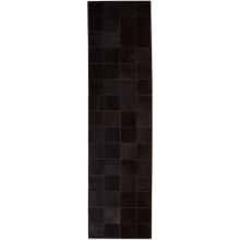 Bild von Natures Collection Premium-Teppich aus brasilianischem Kuhfell, 80 x 300 cm – Schwarz