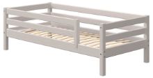 Bild von Flexa Classic Einzelbett mit Bettrahmen 90x200cm – Grau pigmentiert