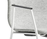 Bild von HAY AAC 19 About A Chair SH: 46 cm – Weiß pulverbeschichteter Stahl/Hallingdal 116