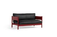 Bild von HAY Arbor Club Sofa B: 150 cm – Nevada NV0500S / Weinrot lackierte massive Buche