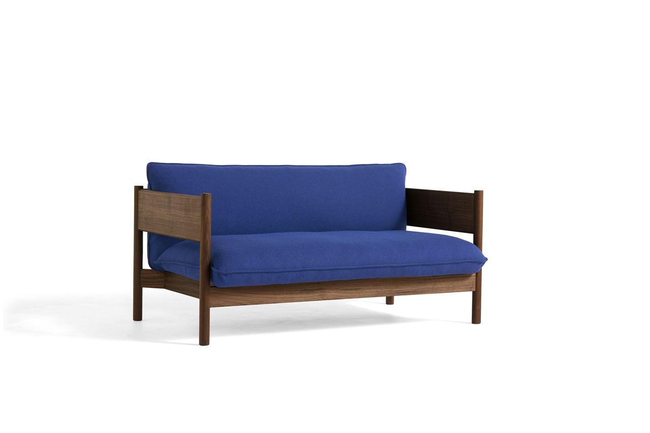 Bild von HAY Arbor Club Sofa B: 150 cm – Hallingdal 773 / geölter, gewachster massiver Walnuss