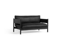 Bild von HAY Arbor Club Sofa B: 150 cm – Nevada NV0500S / Schwarz wasserlackierte massive Buche