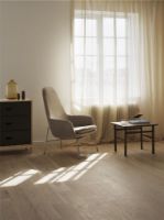 Bild von Normann Copenhagen Era Lounge Chair High Steel SH: 40 cm – City Velvet Vol 2 / 077