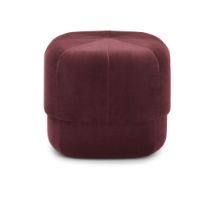 Bild von Normann Copenhagen Circus Pouf Klein D: 46 cm – Dunkelrot