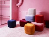 Bild von Normann Copenhagen Circus Pouf Groß D: 65 cm – Hellblau