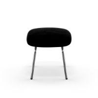 Bild von Normann Copenhagen Era Fußhocker Chrom H: 39 cm – City Velvet Vol 2 / 099