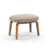 Bild von Normann Copenhagen Era Fußhocker Eiche H: 39 cm – City Velvet Vol 2 / 070