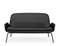 Bild von Normann Copenhagen Era Sofa Steel L: 145 cm - Ultra Leder / Schwarz 41599