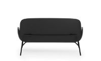 Bild von Normann Copenhagen Era Sofa Steel L: 145 cm - Ultra Leder / Schwarz 41599