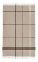 Bild von Kristina Dam Studio Plaid mit Farbverlauf, 140 x 240 cm – Naturbraun