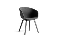 Bild von HAY AAC 23 About A Chair SH: 46 cm – Schwarz lackiertes Eichenfurnier/Remix 163