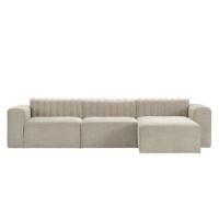 Bild von NORR11 Riff 3-Sitzer m. Linke Chaiselongue L: 290 cm – Leinen 02