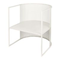 Bild von Kristina Dam Studio Bauhaus Lounge Chair SH: 34 cm - Beige