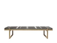 Bild von Kristina Dam Studio Minimal Daybed L: 200 cm – Geölte Eiche / Graue Wolle