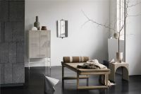 Bild von Kristina Dam Studio Minimal Daybed Pude L: 70 cm - Sort Uld