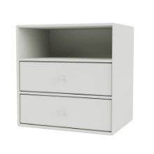 Bild von Montana Mini 1006 Modul mit 2 Schubladen 35x35 cm - 09 Nordic