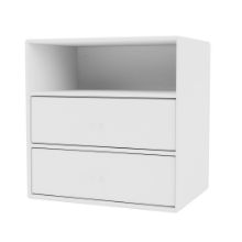 Bild von Montana Mini 1006 Modul mit 2 Schubladen 35x35 cm - 101 New White