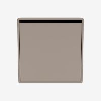 Bild von Montana Hall 4240 Schuhschrank 46,8 x 46,8 x 20 cm – 141 Trüffel