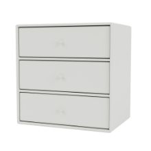 Bild von Montana Mini 1007 Modul mit 3 Schubladen 35x35 cm - 09 Nordic