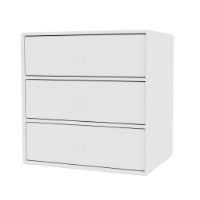 Bild von Montana Mini 1007 Modul mit 3 Schubladen 35x35 cm - 101 New White