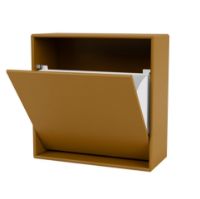 Bild von Montana Hall 4240 Schuhschrank 46,8 x 46,8 x 20 cm – 142 Bernstein