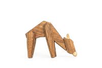 Bild von FableWood Die Giraffe 12x23 cm - Walnuss/Esche OUTLET