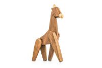 Bild von FableWood Die Giraffe 12x23 cm - Walnuss/Esche OUTLET