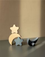 Bild von Nofred Kids Stars & Moons Haken H: 3,4 cm – Sand
