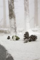 Bild von Kähler Christmas Tales Weihnachtsfreude H: 5,5 cm - Weiß