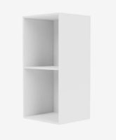 Bild von Montana 12 mm System 1261 Bücherregal mit Aufhängebügel 35,4 x 69,6 x 30 cm – 101 New White