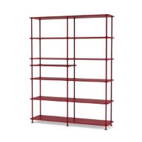 Bild von Montana Free 550100 Bücherregal mit eingelegtem Regal 138,4 x 178,1 cm – 165 Beetroot