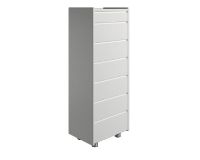 Bild von Kaagaard 775037 Kommode mit Metallbeinen 119x50x37cm - Weiß lackiert OUTLET