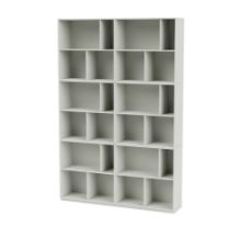 Bild von Montana Selection Read Bücherregal mit Sockel 3 cm 139,2 x 208,8 cm – 09 Nordic