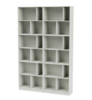 Bild von Montana Selection Read Bücherregal mit Sockel 7 cm 139,2 x 208,8 cm – 09 Nordic