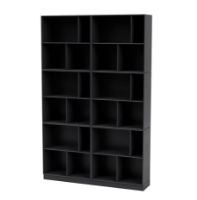 Bild von Montana Selection Read Bücherregal mit Sockel 7 cm 139,2 x 208,8 cm – 04 Anthrazit