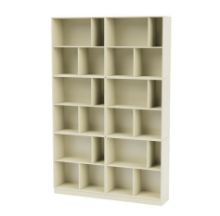 Bild von Montana Selection Read Bücherregal mit Sockel 7 cm 139,2 x 208,8 cm – 150 Vanille