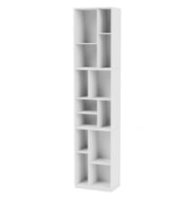 Bild von Montana Selection Loom Bücherregal mit Sockel 3 cm 46,8 x 208,8 cm – 101 New White