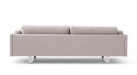 Bild von Erik Jørgensen EJ 280 2 Pers. Sofa 100 L: 240 cm – Foss 102/Gebürstetes Chrom